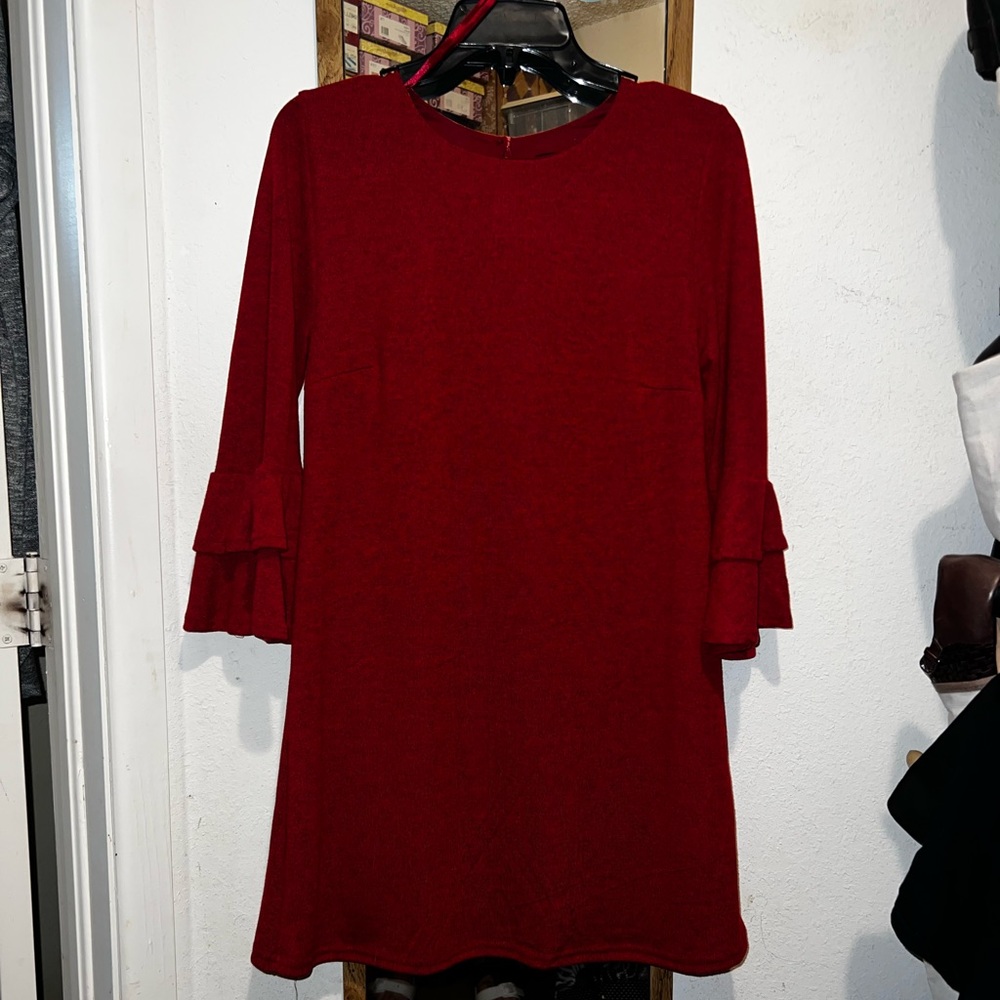 ✨HOST PICK✨ 🍾Papillon Medium Red Tunic Dress